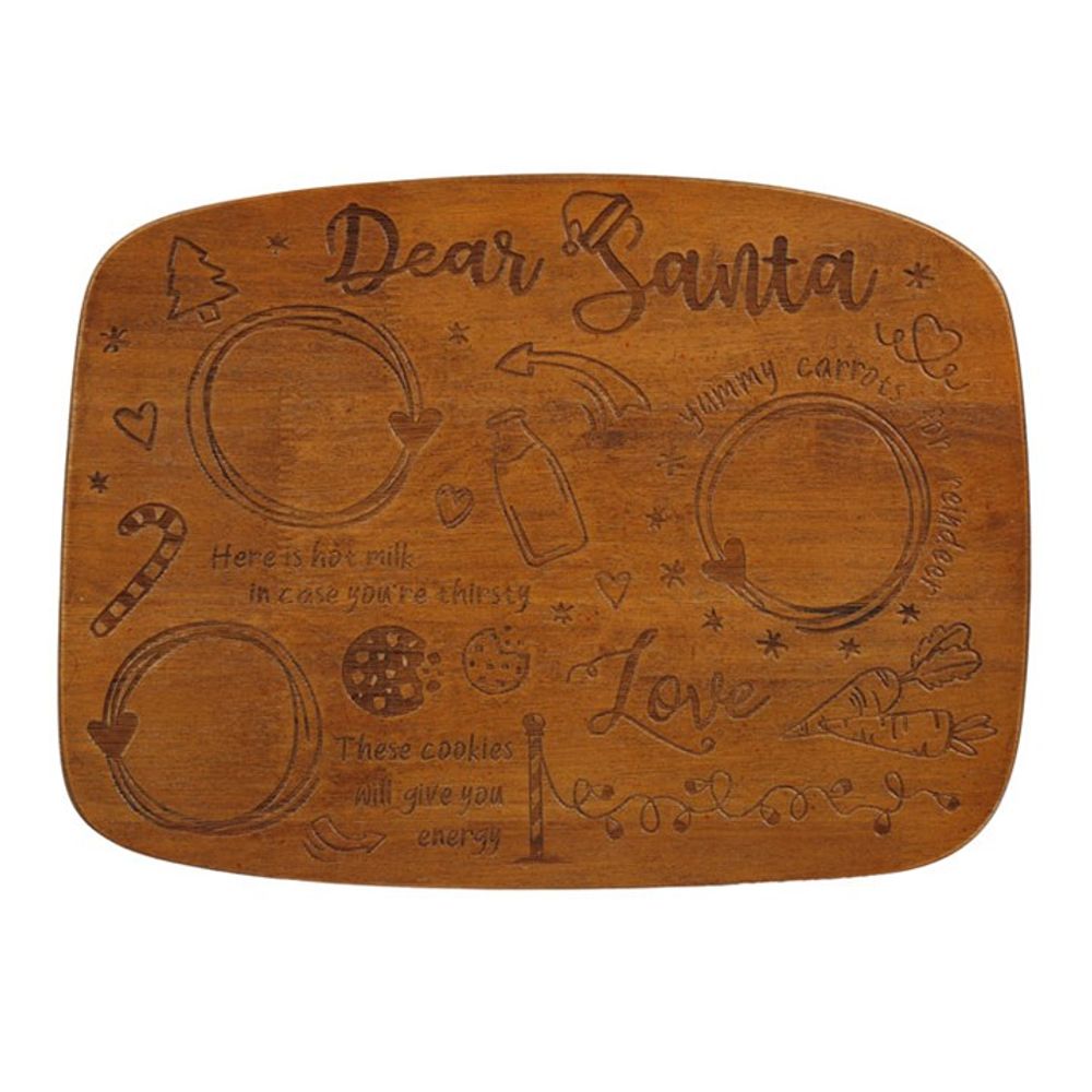 35cm Dear Santa Christmas Eve Treat Board