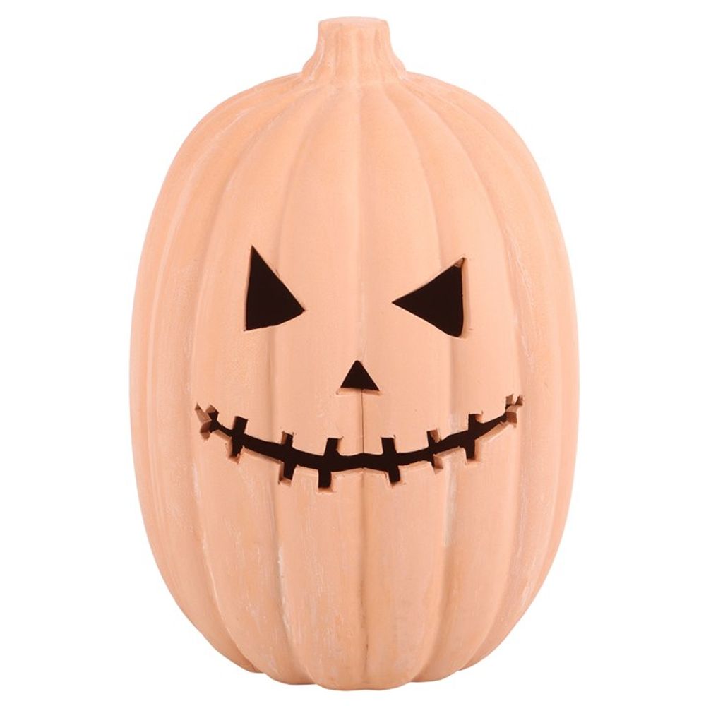 Extra Large Terracotta Pumpkin Ornament