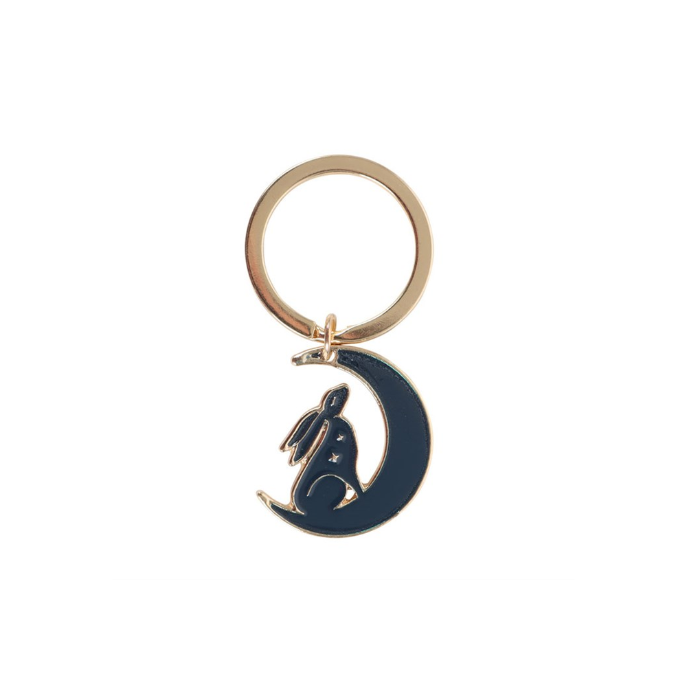 Midnight Hare Keyring