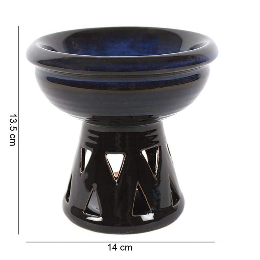 Deep Bowl Blue Oil Burner